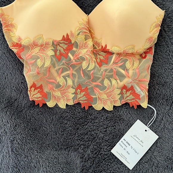 Cristina Iaia strappy bra. 34c. - Picture 3 of 6